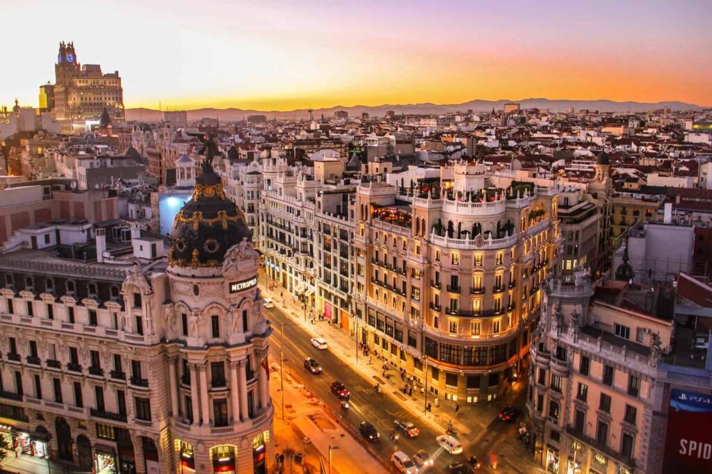 destination madrid spain