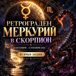 Ретраграден Меркурий – 24.10. – 13.11.2026 г. – всички зодии
